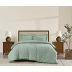 Brooklyn Loom Tight-Weave Cotton Percale Duvet Set