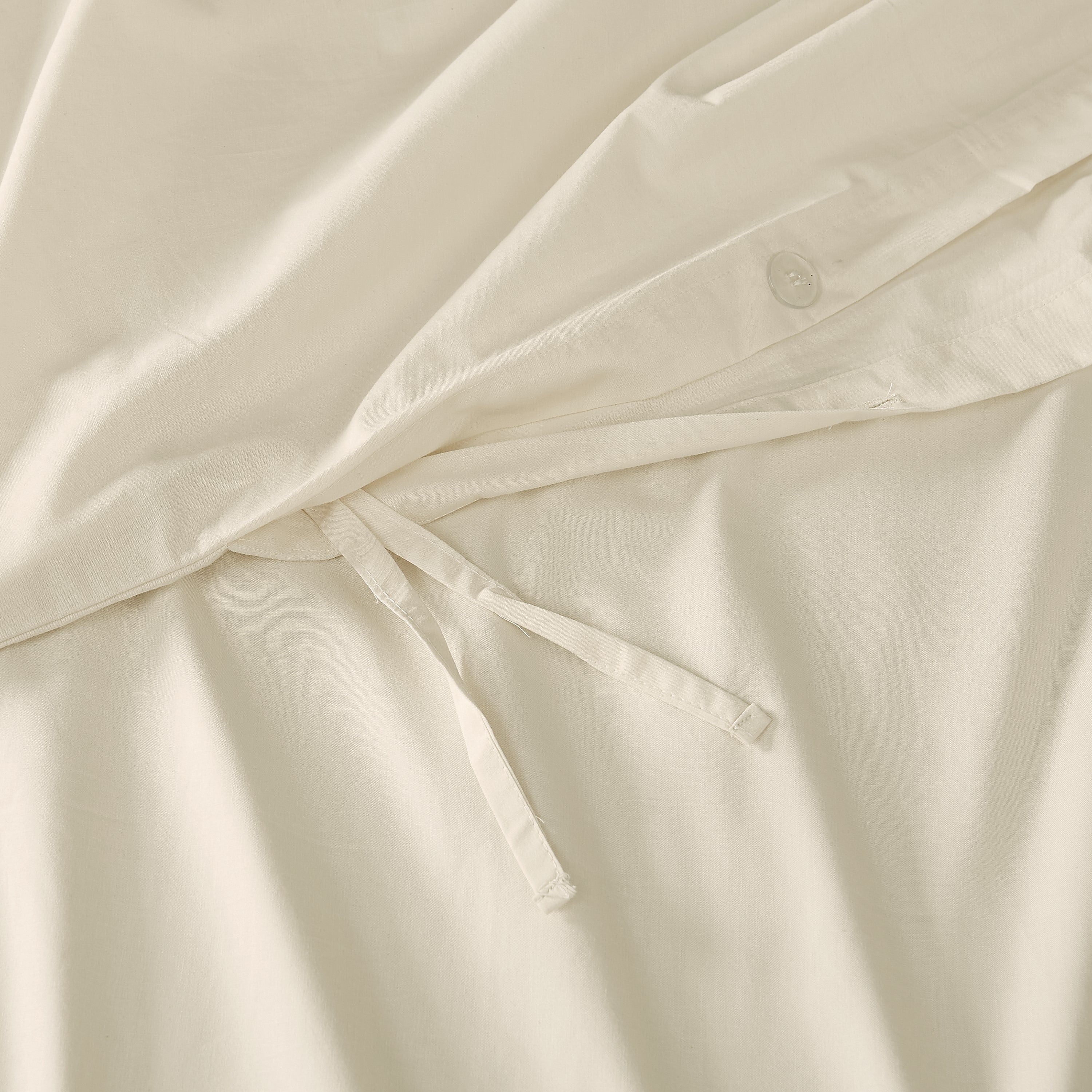 Brooklyn Loom Tight-Weave Cotton Percale Duvet Set
