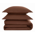 Brooklyn Loom Tight-Weave Cotton Percale Duvet Set