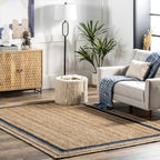 Nuloom Rikki Coastal Braided Jute Area Rug