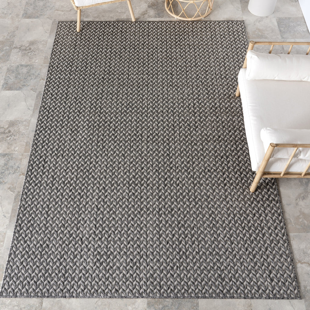 Nuloom Camryn Herringbone Indoor/Outdoor Area Rug