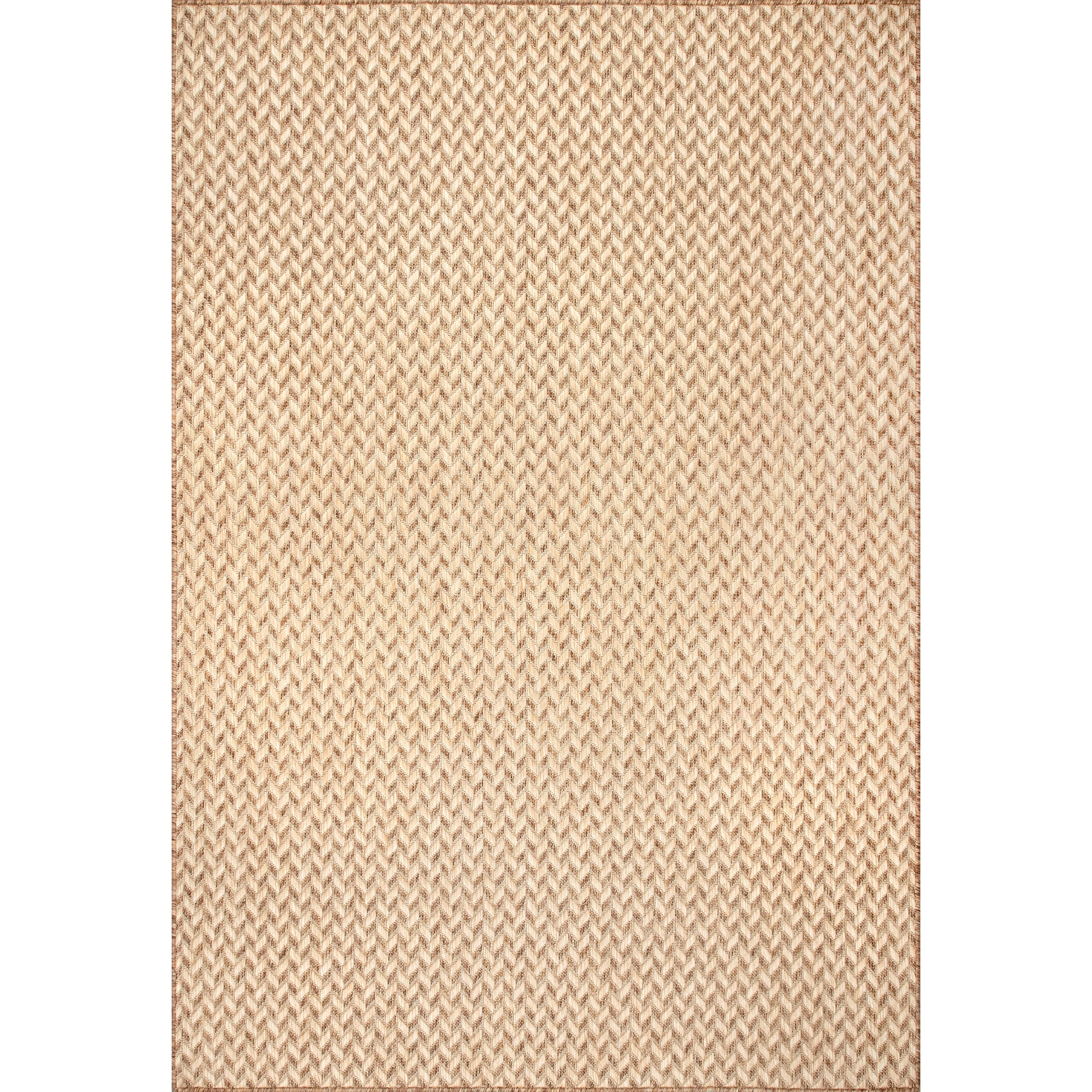 Nuloom Camryn Herringbone Indoor/Outdoor Area Rug