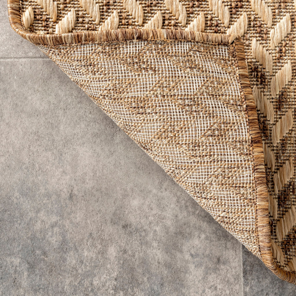 Nuloom Camryn Herringbone Indoor/Outdoor Area Rug