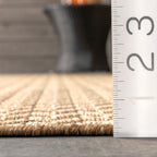 Nuloom Camryn Herringbone Indoor/Outdoor Area Rug