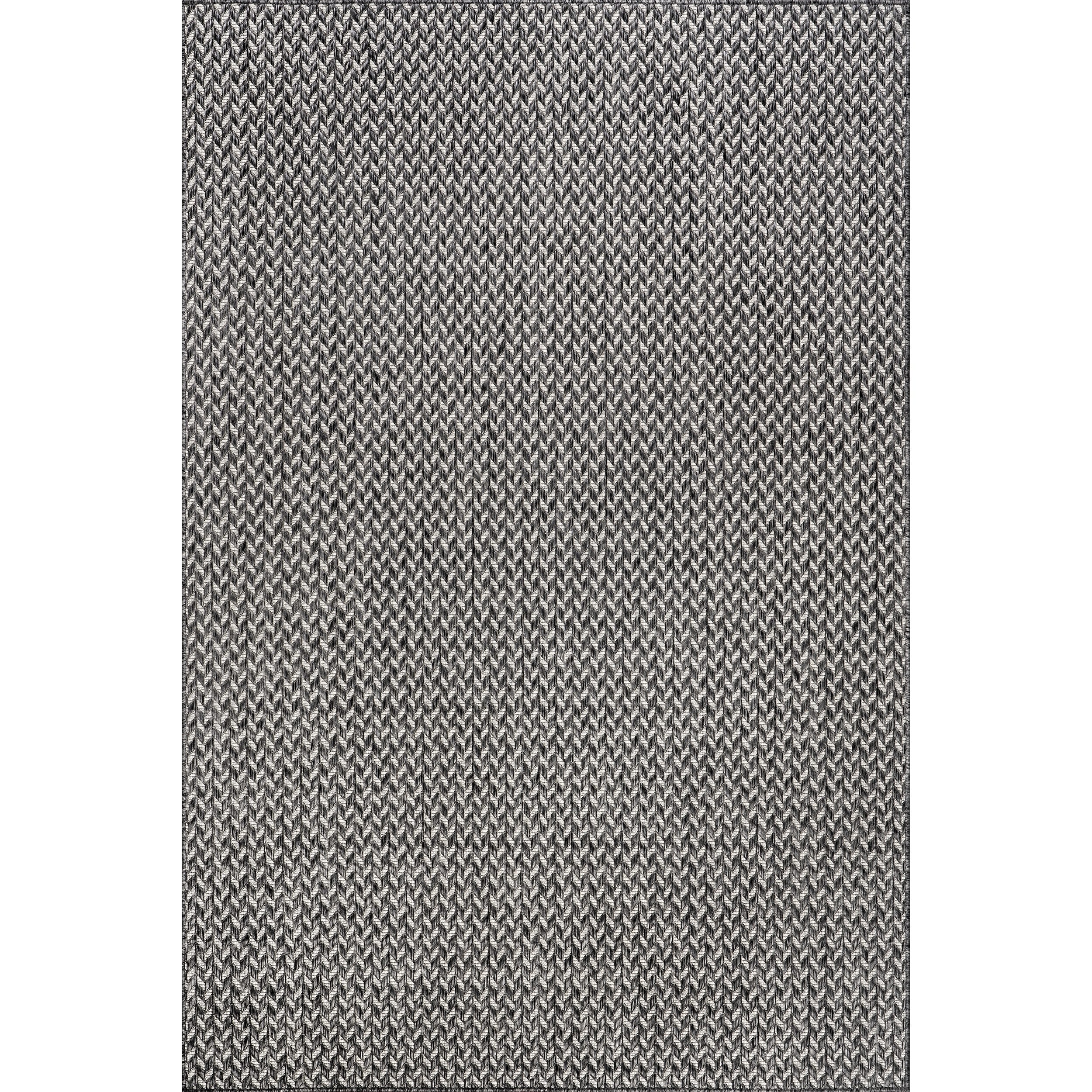 Nuloom Camryn Herringbone Indoor/Outdoor Area Rug