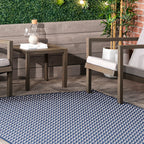 Nuloom Camryn Herringbone Indoor/Outdoor Area Rug