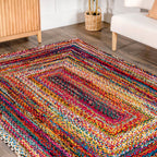 Nuloom Tammara Bohemian Hand Braided Area Rug