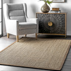 Nuloom Kiana Casual Seagrass Bordered Area Rug