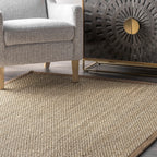 Nuloom Kiana Casual Seagrass Bordered Area Rug