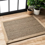 Nuloom Kiana Casual Seagrass Bordered Area Rug