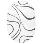 Nuloom Krista Contemporary Swirls Shag Area Rug