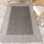 Nuloom Leah Classic Bordered Indoor/Outdoor Area Rug