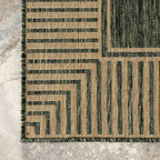 Nuloom Leah Classic Bordered Indoor/Outdoor Area Rug