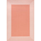 Nuloom Leah Classic Bordered Indoor/Outdoor Area Rug