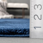 Nuloom Loni SuperiorWash Solid Machine Washable Shag Area Rug