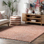Nuloom Neva Modern Tasseled Shag Area Rug