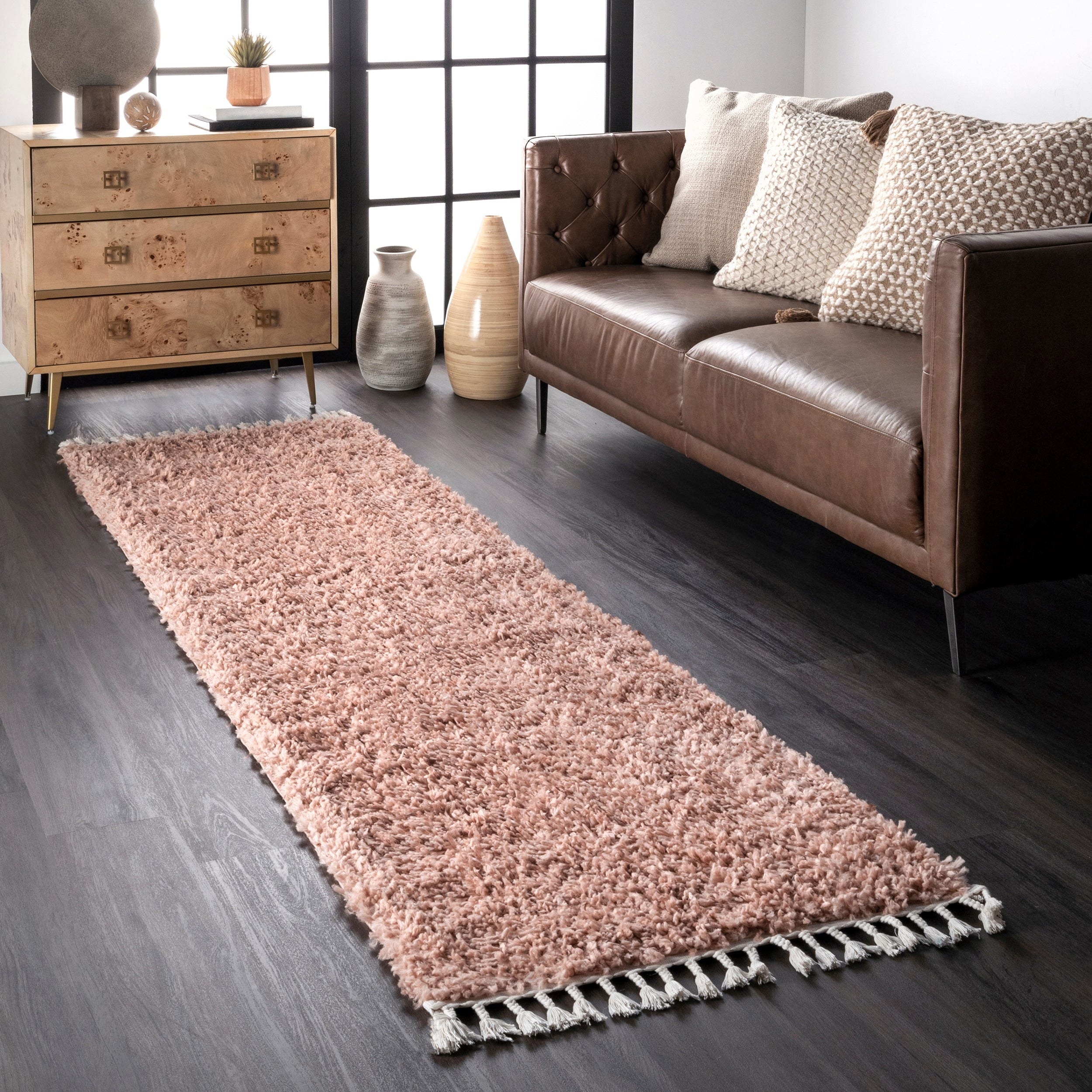 Nuloom Neva Modern Tasseled Shag Area Rug