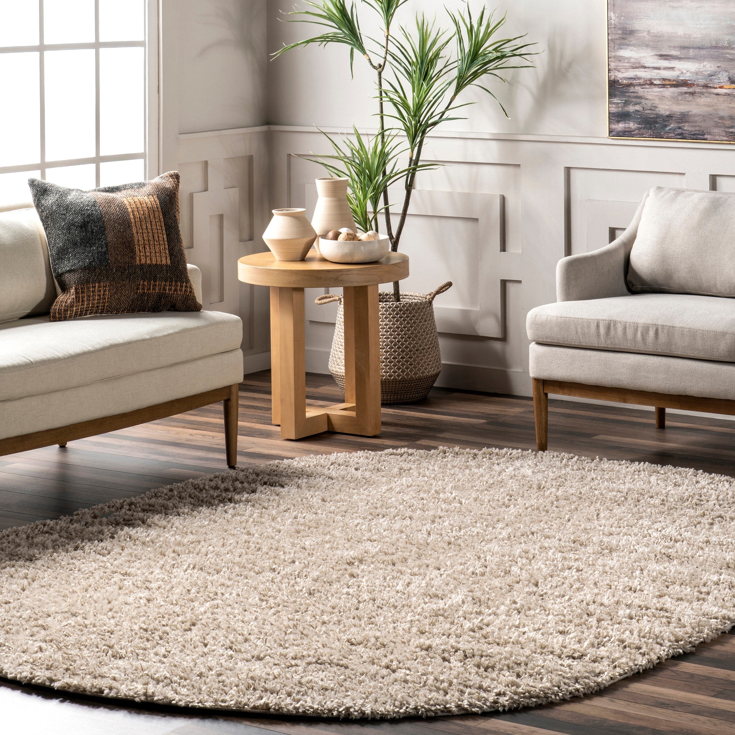 Nuloom Neva Modern Tasseled Shag Area Rug