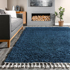 Nuloom Neva Modern Tasseled Shag Area Rug