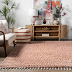 Nuloom Neva Modern Tasseled Shag Area Rug