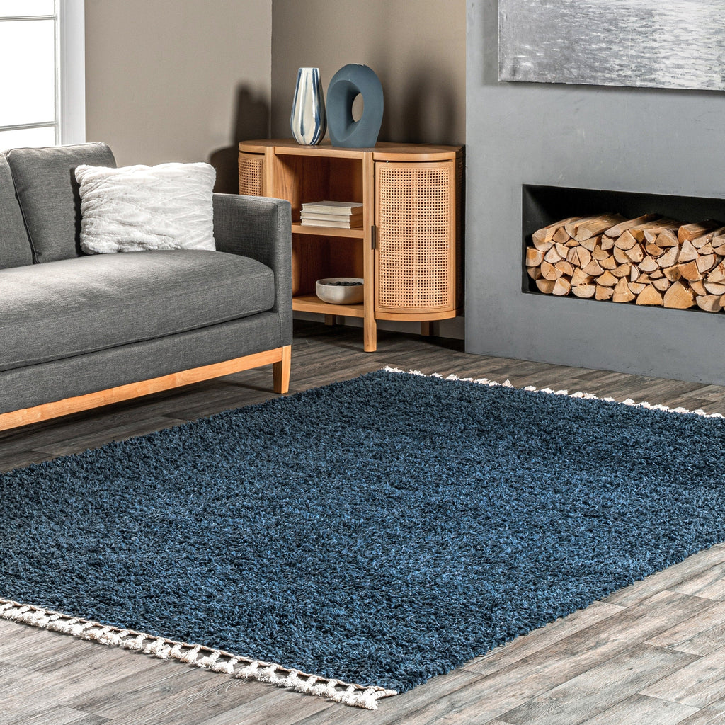Nuloom Neva Modern Tasseled Shag Area Rug
