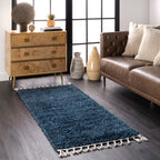 Nuloom Neva Modern Tasseled Shag Area Rug