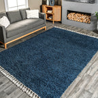 Nuloom Neva Modern Tasseled Shag Area Rug