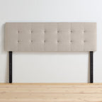 Brookside Kaylee Adjustable Square & Diamond Tufted Upholstered Headboard