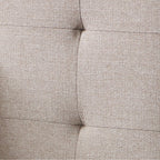 Brookside Kaylee Adjustable Square & Diamond Tufted Upholstered Headboard