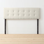 Brookside Kaylee Adjustable Square & Diamond Tufted Upholstered Headboard