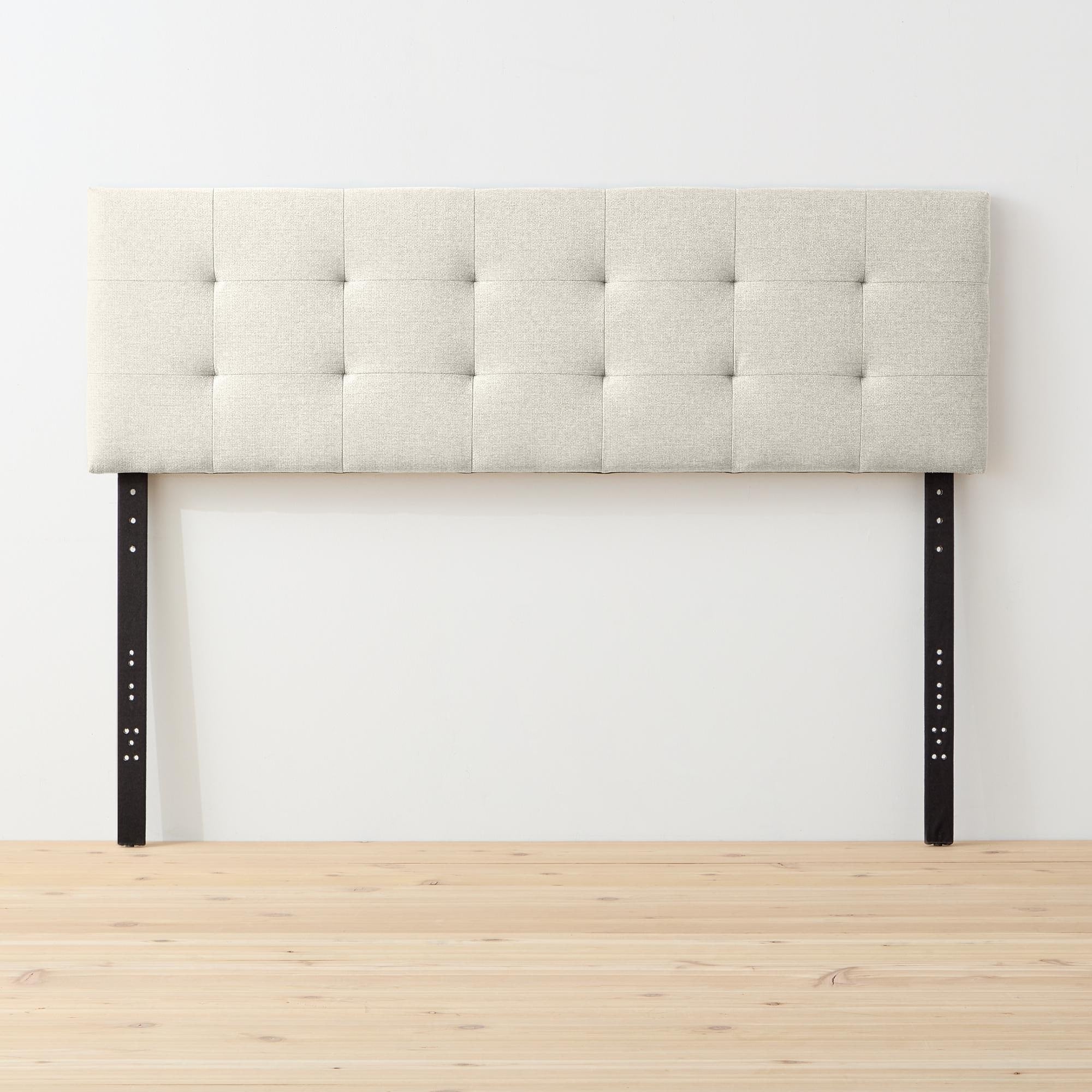 Brookside Kaylee Adjustable Square & Diamond Tufted Upholstered Headboard