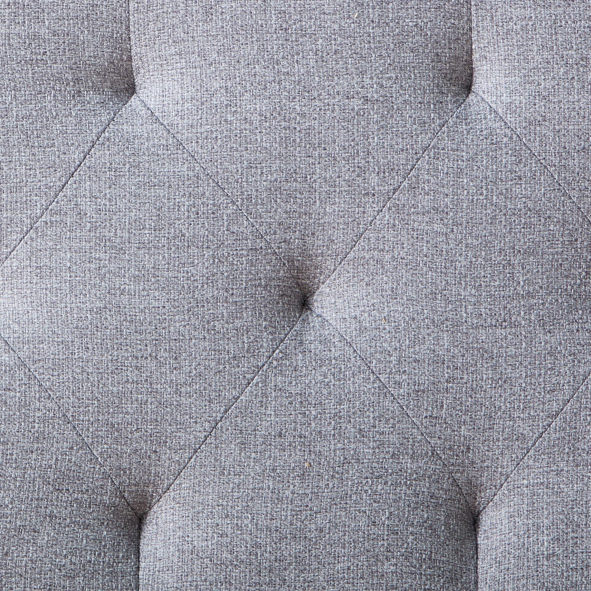 Brookside Kaylee Adjustable Square & Diamond Tufted Upholstered Headboard