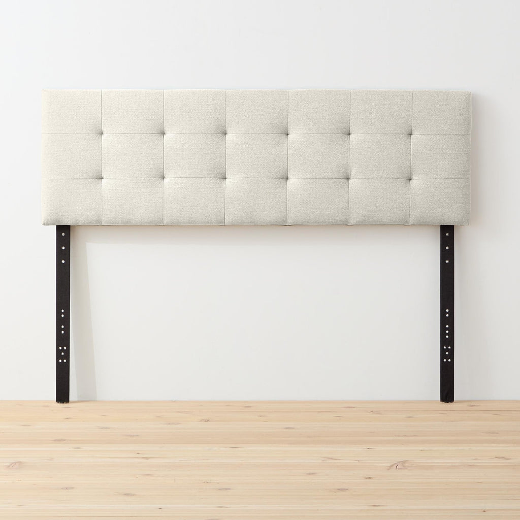 Brookside Kaylee Adjustable Square & Diamond Tufted Upholstered Headboard