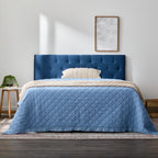 Brookside Kaylee Adjustable Square & Diamond Tufted Upholstered Headboard