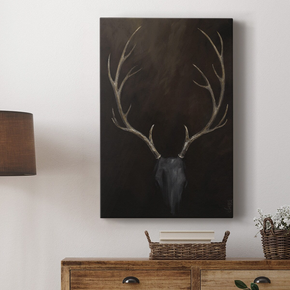 Buck Premium Gallery Wrapped Canvas - Ready to Hang
