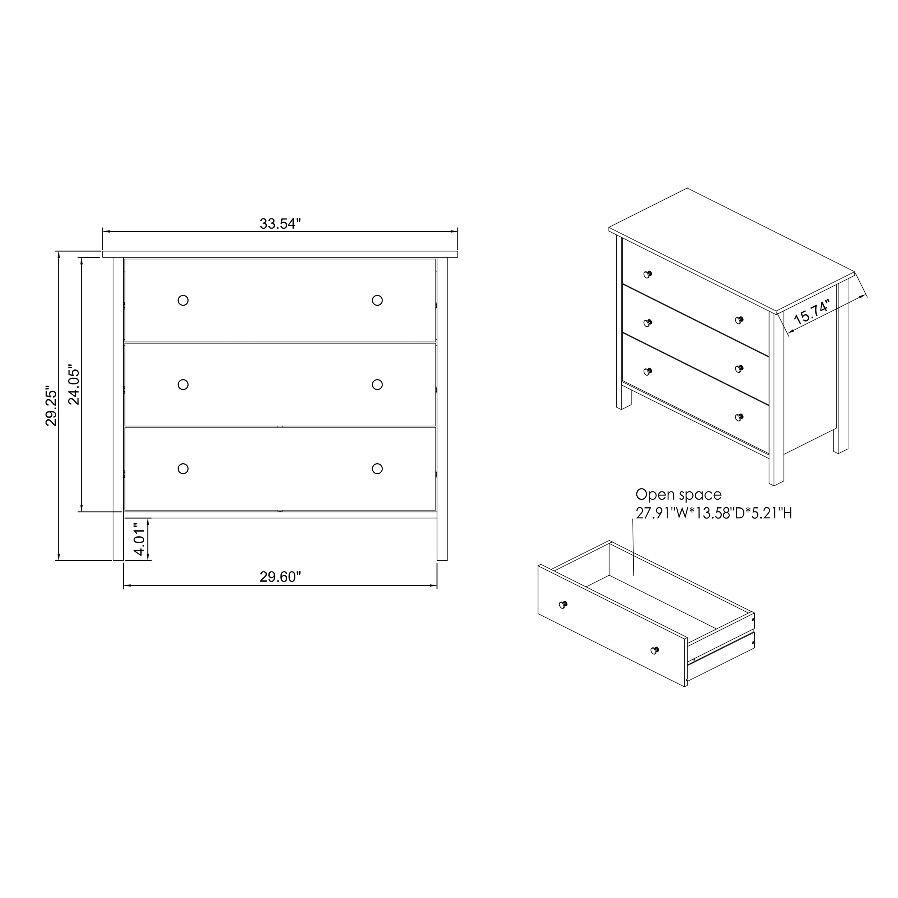 Mulgrew Rustic Walnut Storage Dresser by Carbon Loft