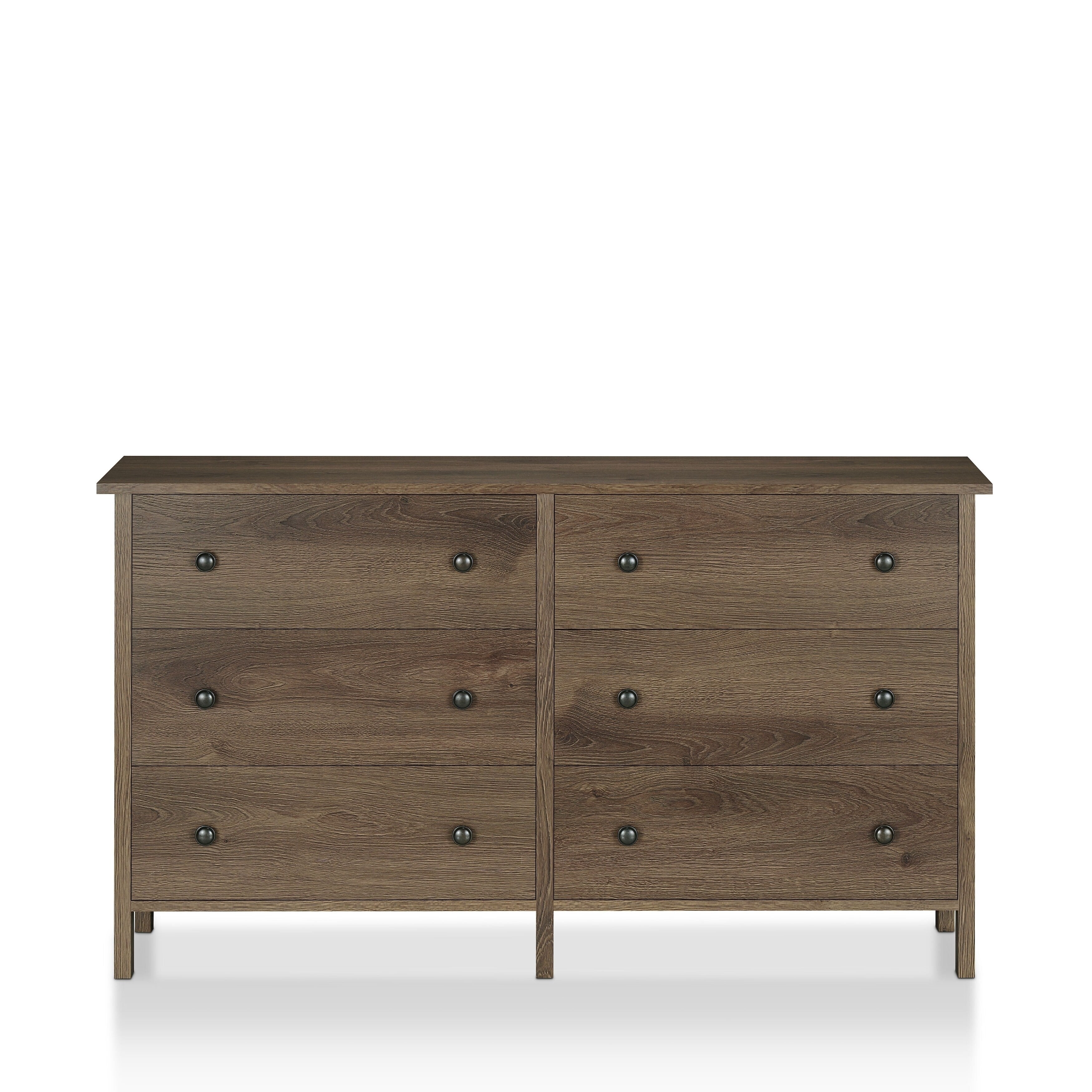 Mulgrew Rustic Walnut Storage Dresser by Carbon Loft
