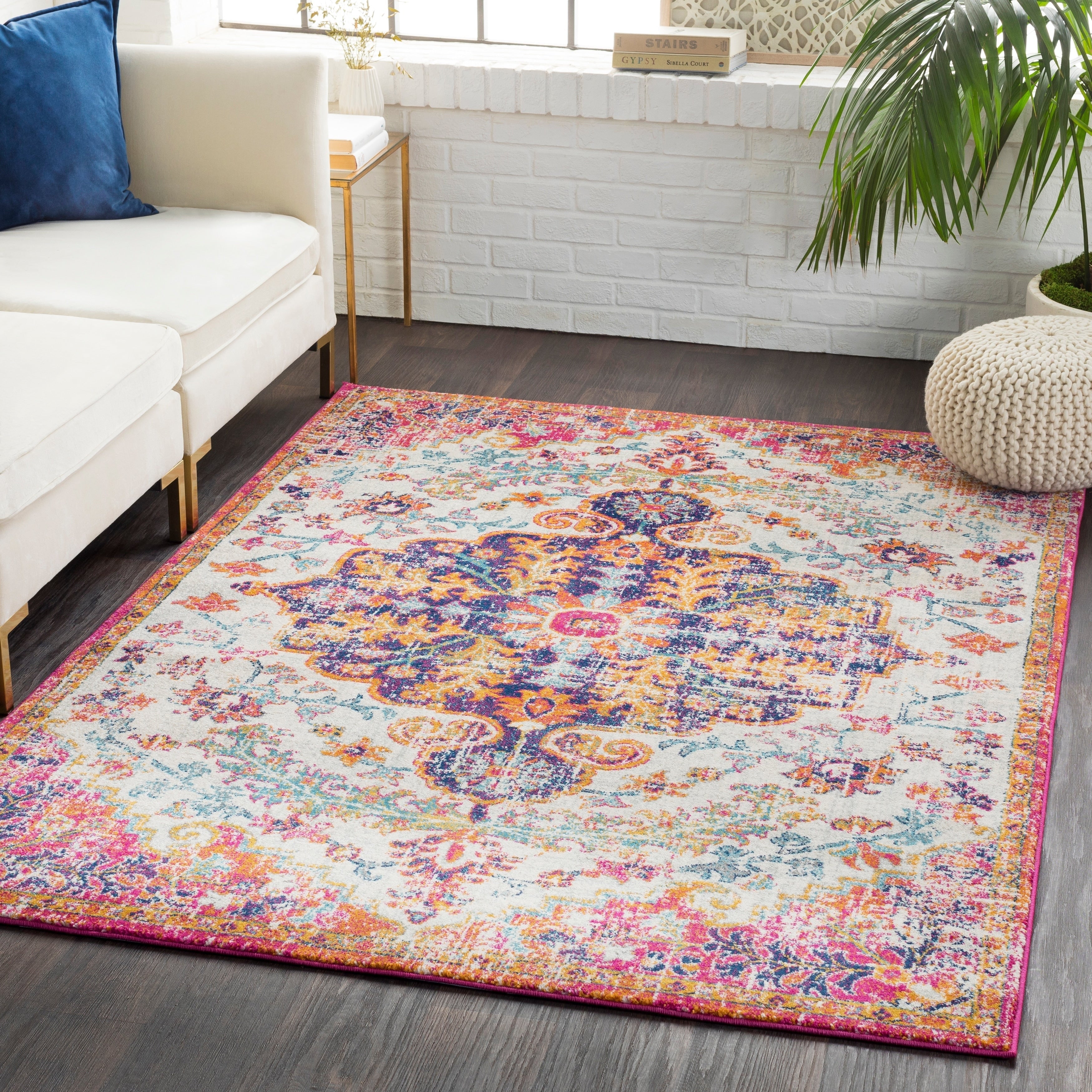 Livabliss Caressa Vintage Boho Area Rug
