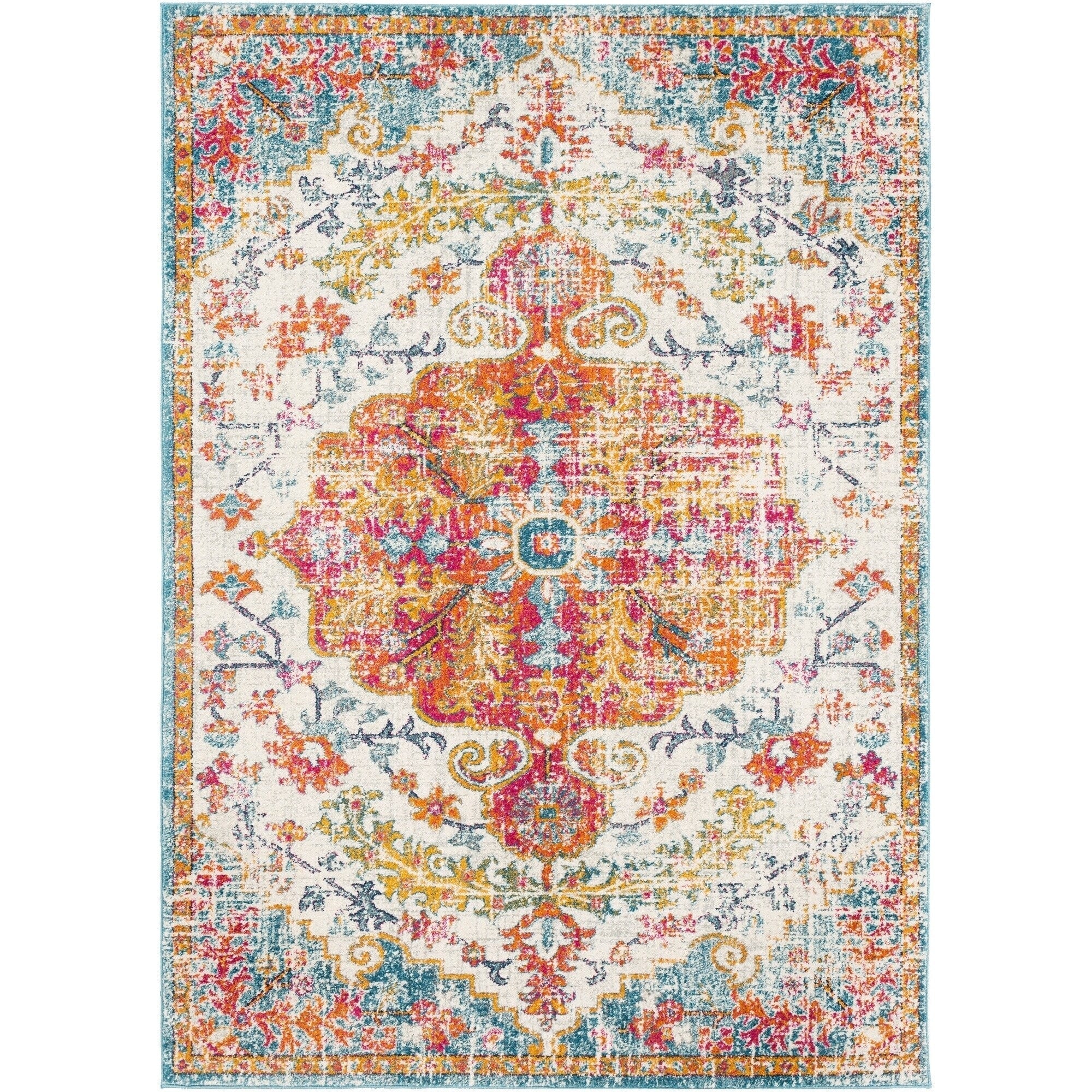 Livabliss Caressa Vintage Boho Area Rug