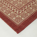 Carew Transitional Border Indoor/Outdoor Area Rug