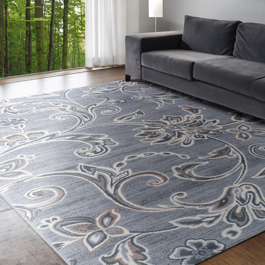 Carrington Transitional Floral & Botanical Indoor Area Rug
