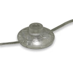 Verona Arc Floor Lamp with Glass Shade