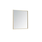 Carson Carrington Salsnas Metal Frame Rectangular Mirror
