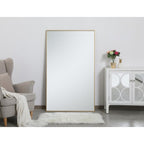 Carson Carrington Salsnas Metal Frame Rectangular Mirror