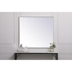 Carson Carrington Salsnas Metal Frame Rectangular Mirror