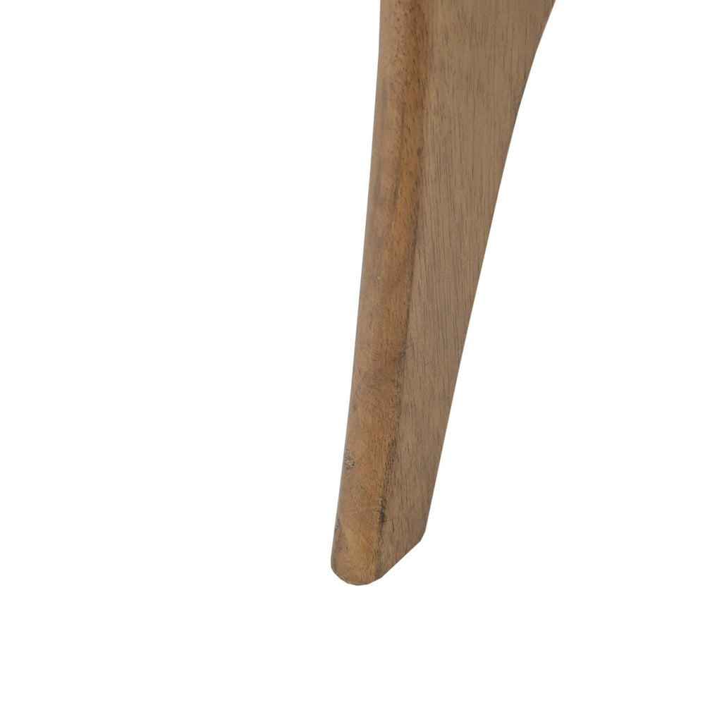 INK IVY Blaze Triangle Wood Side Table