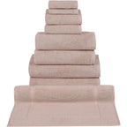 CTT %100 Turkish Cotton Towel Set 8 or 9 Pcs Quick Dry and Absorbent