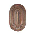 Colonial Mills New England Braid Multi Colored Wool Area Rug