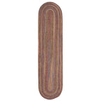 Colonial Mills Worley Multicolor Rustic Braided Handcrafted Runner Rug