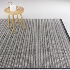 Connell Transitional Stripe Indoor/Outdoor Area Rug